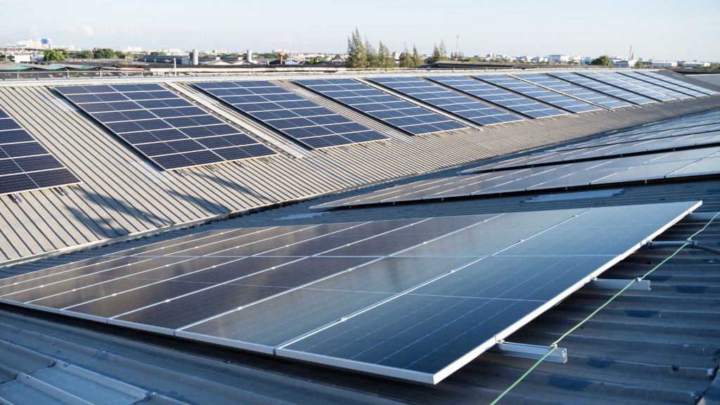 Solar panels for hospotality buildings